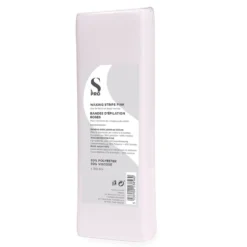 S-PRO White Paper Face and Body Wax Strips, Pack of 100