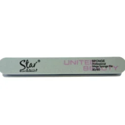 Star Nails Mega Jumbo Sponge File 80/80 Grit Pack of 10