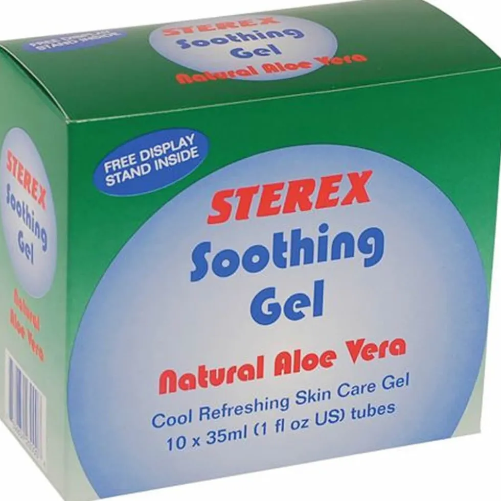 Sterex Electrolysis Aloe Vera Soothing Gel 35ml Pack of 10