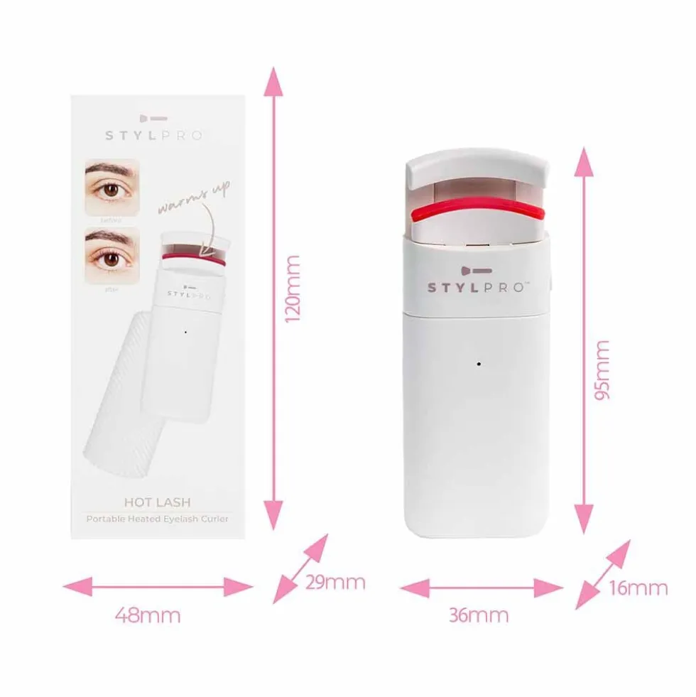 StylPro Hot Lash Portable Heated Eyelash Curler