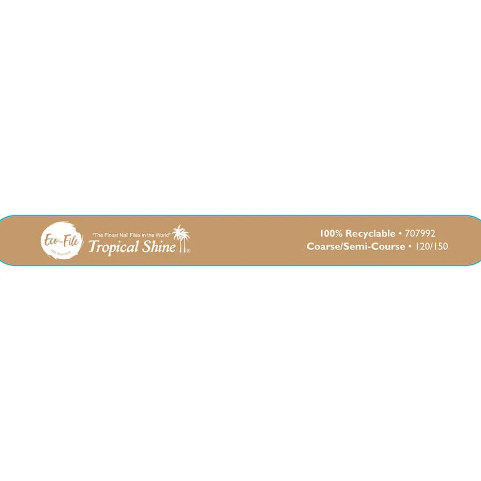 Tropical Shine Eco-File 120/150 Coarse/Semi-Coarse