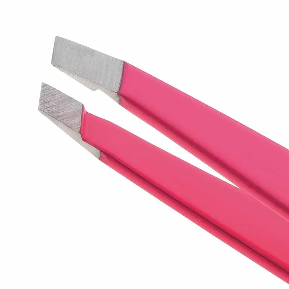 Tweezerman Slant Tweezers Neon Pink