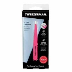 Tweezerman Slant Tweezers Neon Pink