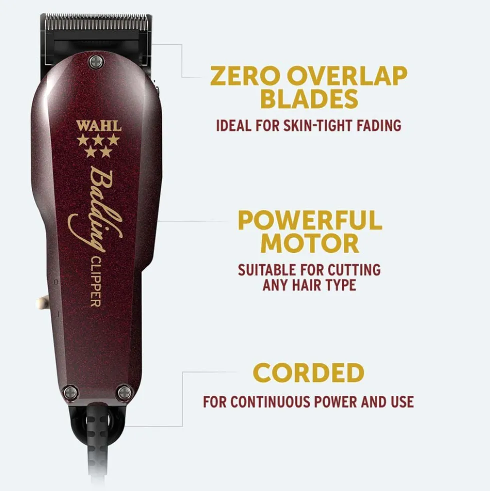 WAHL 5 Star Balding Corded Hair Clipper Kit
