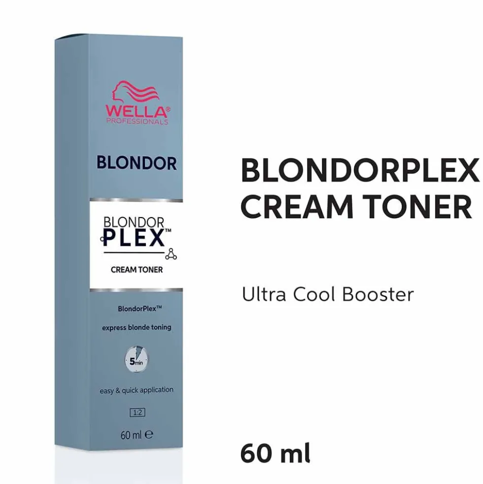 Wella Professionals Blondorplex Cream Toner - 81 Pale Silver 60ml