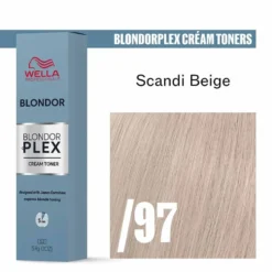 Wella Professionals Blondorplex Cream Toner - 81 Pale Silver 60ml