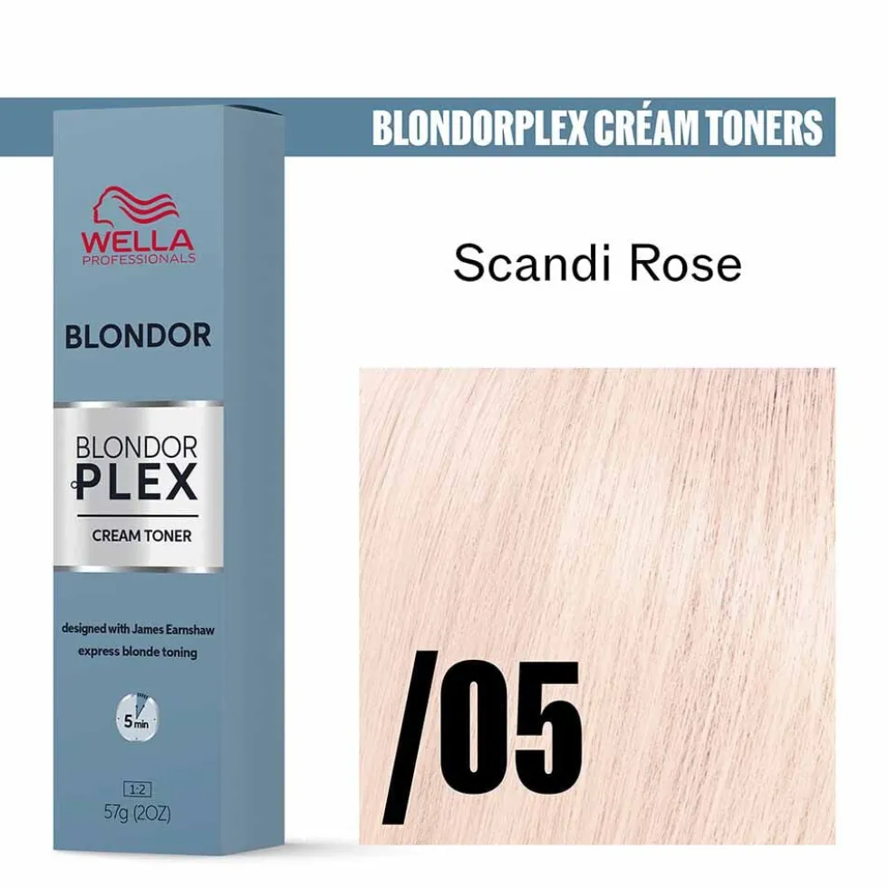 Wella Professionals Blondorplex Cream Toner - 81 Pale Silver 60ml