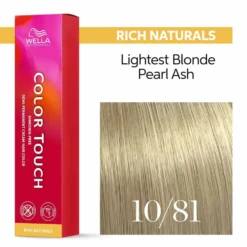 Wella Professionals Color Touch Demi-Permanent Hair Colour - 10/6 Lightest Blonde Violet 60ml