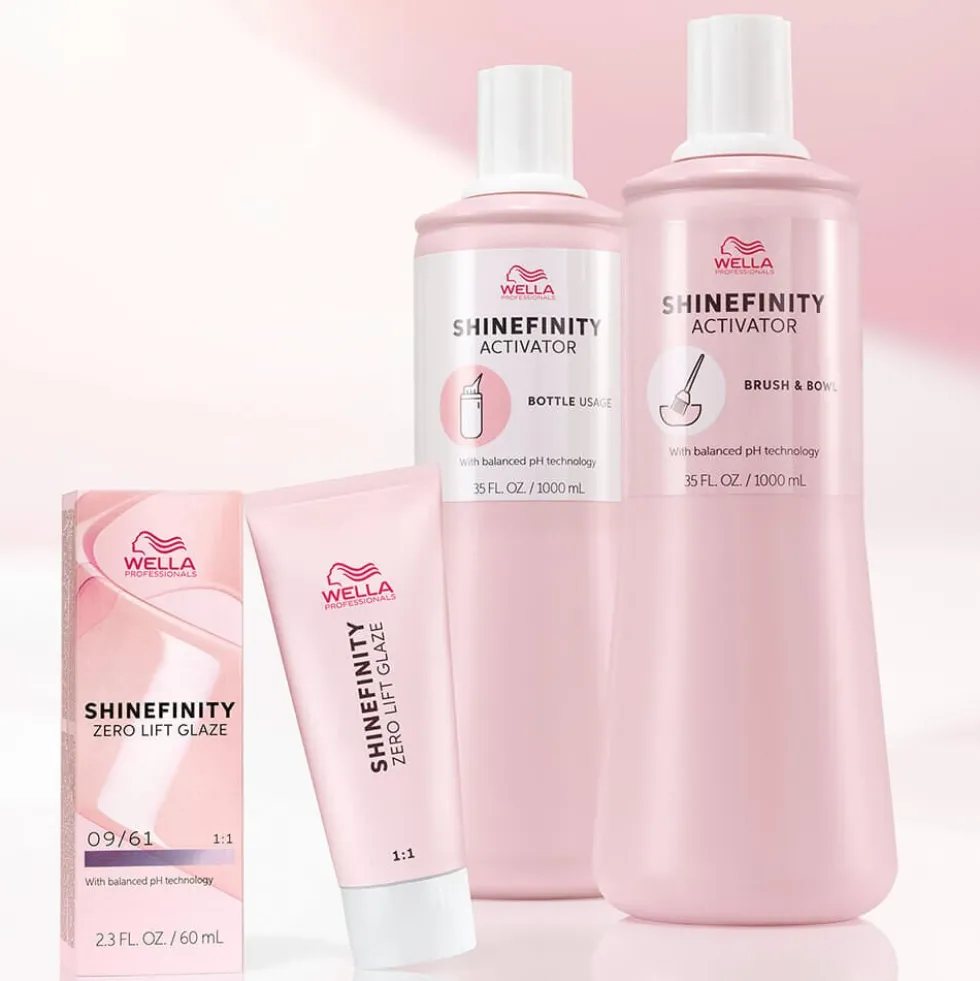 Wella Professionals Shinefinity Activator Brush & Bowl 2% 60ml