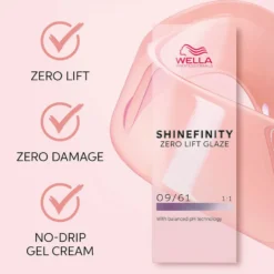 Wella Professionals Shinefinity Zero Lift Glaze - 09/13 Cool Toffee Milk 60ml