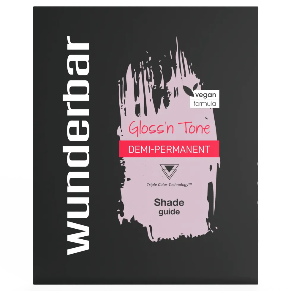 Wunderbar Gloss'n Tone Demi-Permanent Shade Chart
