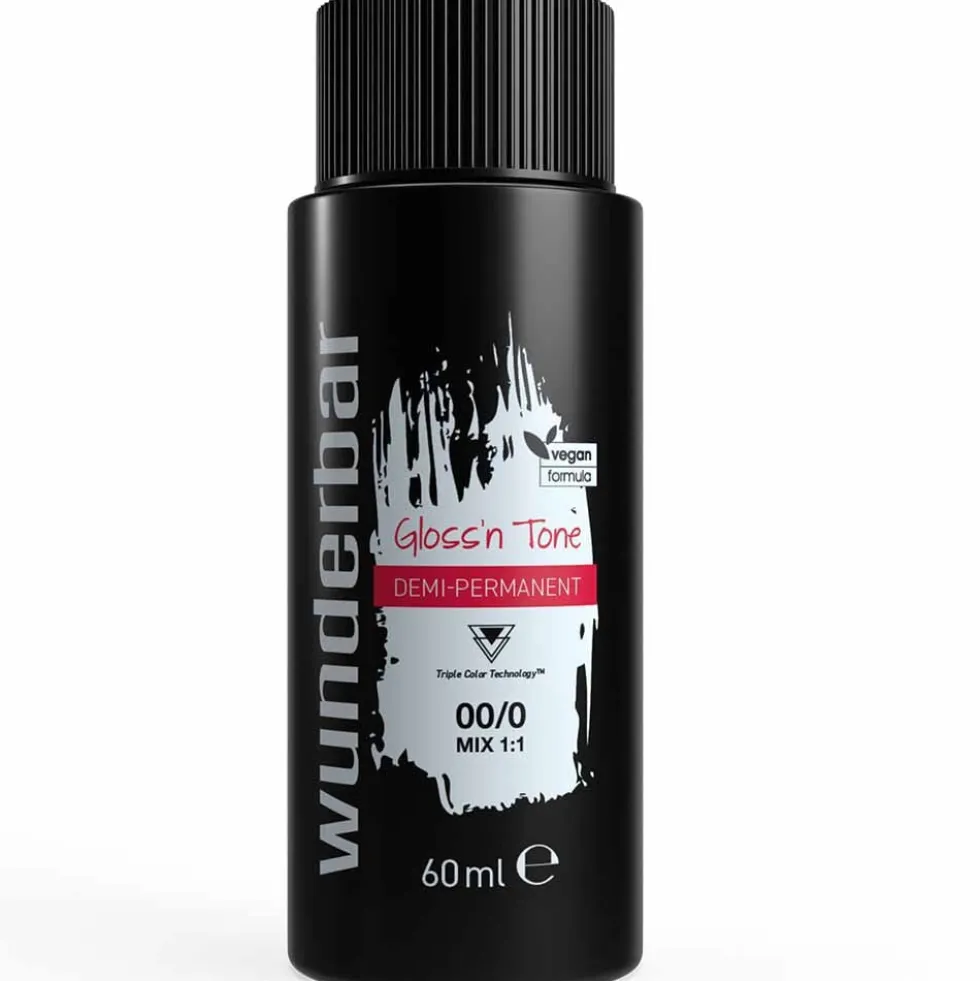 Wunderbar Gloss'n Tone Demi-Permanent Colour Liquid 010/18 Extra Light Blond Ash Pearl 60ml
