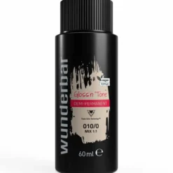 Wunderbar Gloss'n Tone Demi-Permanent Colour Liquid 010/18 Extra Light Blond Ash Pearl 60ml