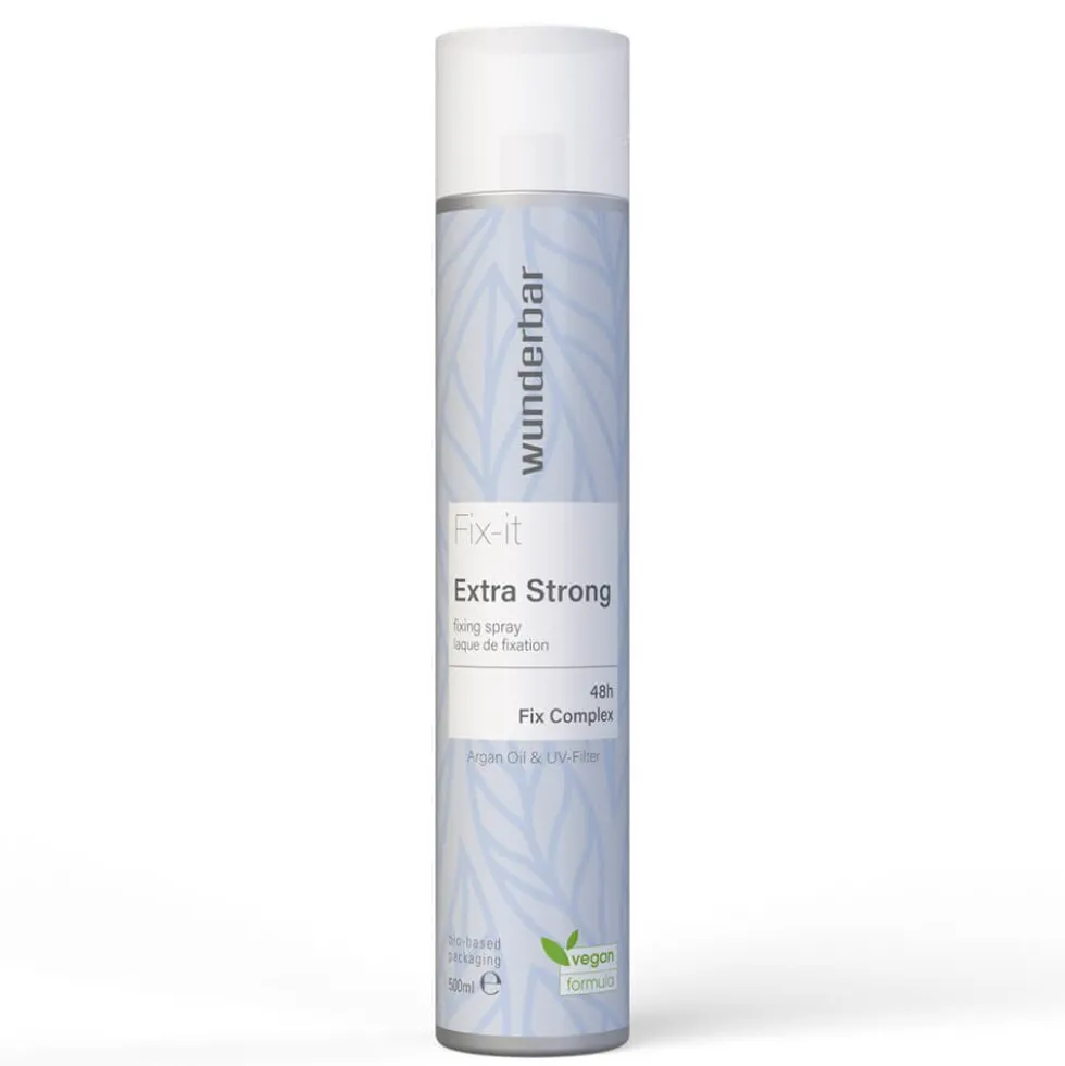Wunderbar Vegan Fix-it Extra Strong Hold Hairspray 500ml